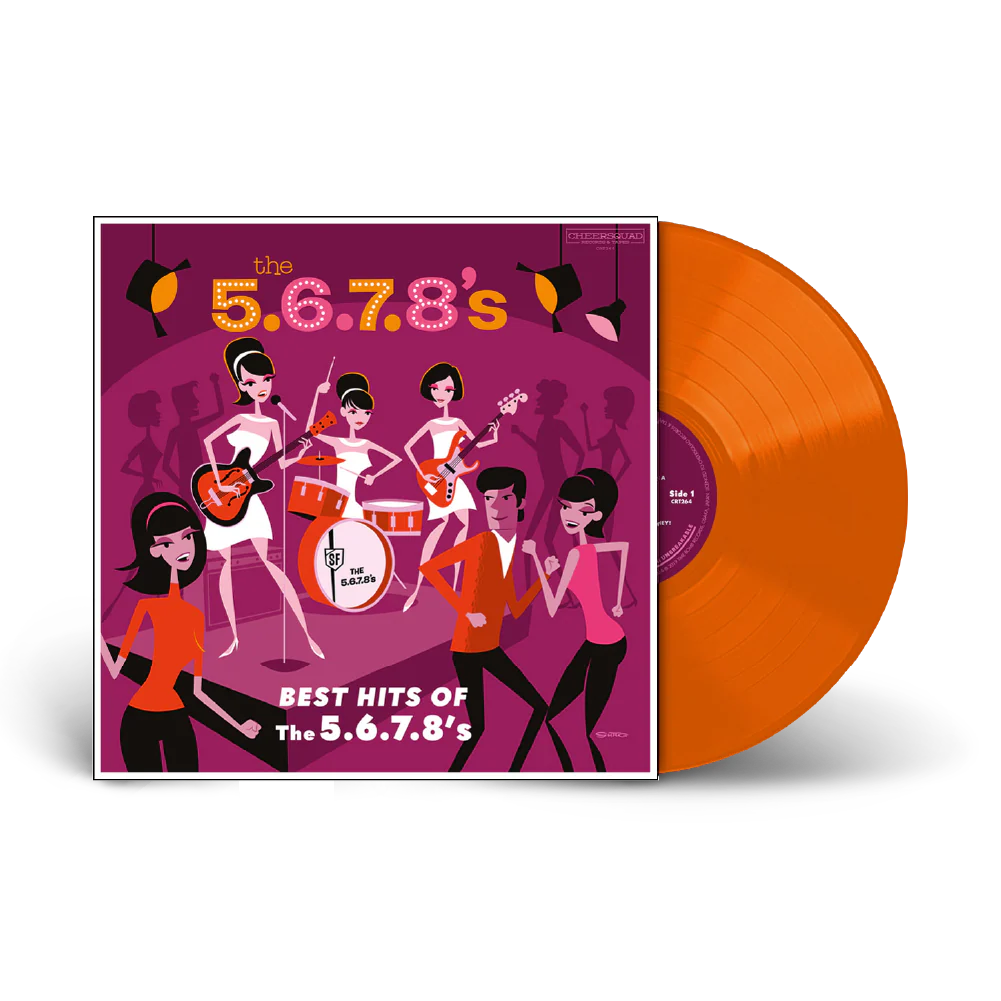 5.6.7.8'S - BEST HITS OF THE 5.6.7.8'S: ORANGE VINYL - LP