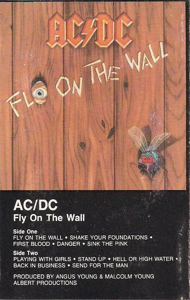 AC/DC - FLY ON THE WALL (CASSETTE) - CS