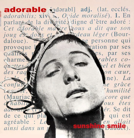 ADORABLE - SUNSHINE SMILE: ORANGE VINYL - 12