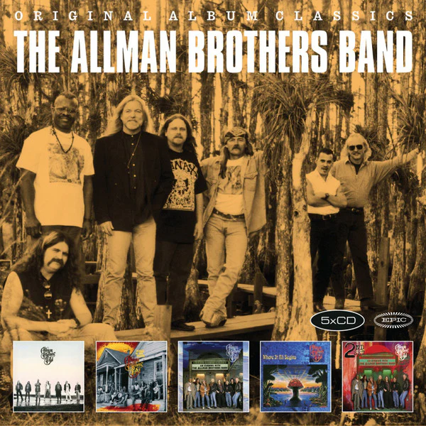 ALLMAN BROTHERS BAND - ORIGINAL ALBUM CLASSICS : 5CD SET - CD