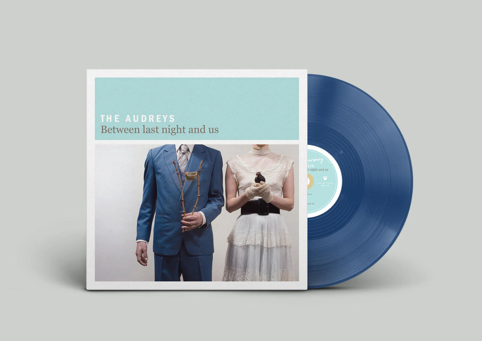 AUDREYS - BETWEEN LAST NIGHT & US: BLUE VINYL - LP
