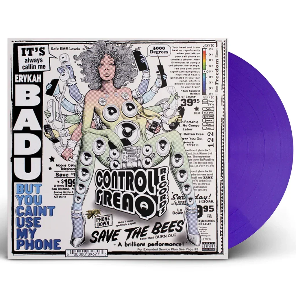 BADU, ERYKAH - BUT YOU CAINT USE MY PHONE : PURPLE - LP