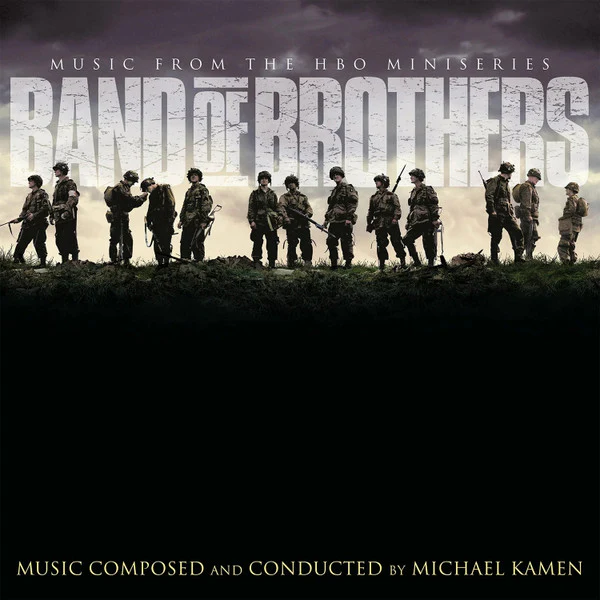 BAND OF BROTHERS (2001) - SOUNDTRACK : WHITE 2LP SET - LP