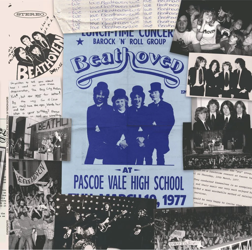 BEATHOVEN - AT PASCOE VALE HIGH SCHOOL 1977 (BLUE) - LP