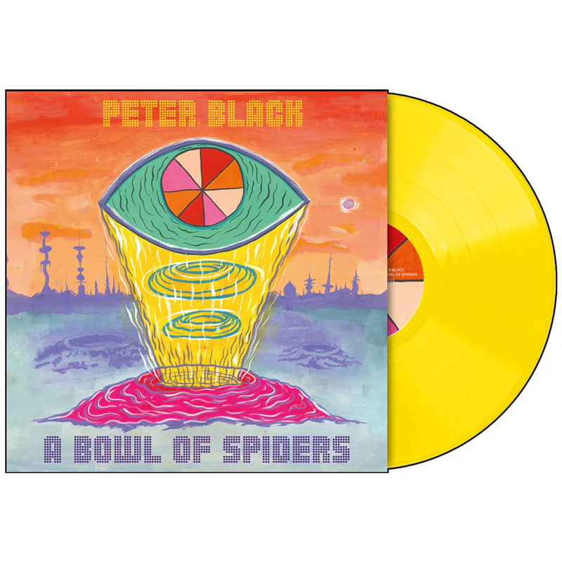 BLACK, PETER - BOWL OF SPIDERS: YELLOW VINYL - LP