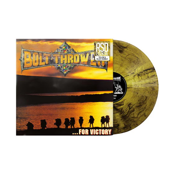 BOLT THROWER - ...FOR VICTORY: YELLOW/BLACK MARBLEI - LP