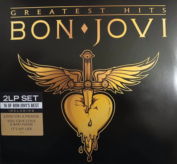 BON JOVI - GREATEST HITS : 2LP 2024 EDITION - LP