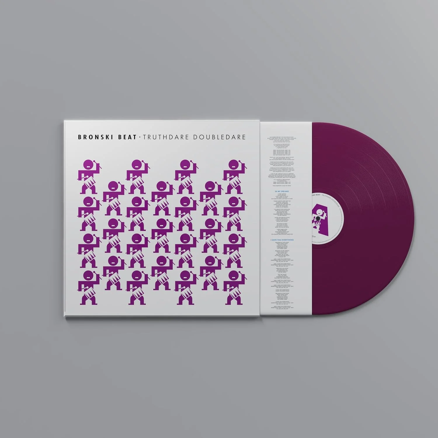 BRONSKI BEAT - TRUTHDARE DOUBLEDARE : 2 BONUS (PURPLE) - LP