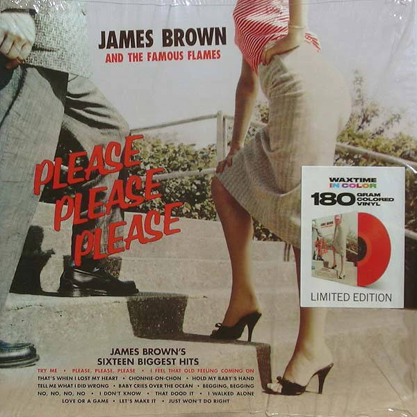 BROWN, JAMES & HIS FAMOUS FLAMES - PLEASE  PLEASE  PLEASE : 180G RED VINYL - LP