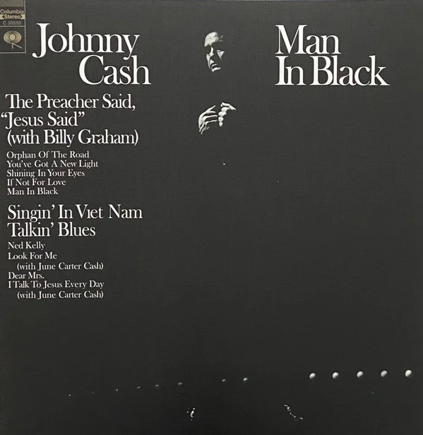 CASH, JOHNNY - MAN IN BLACK : CRYSTAL CLEAR 180-GRAM - LP