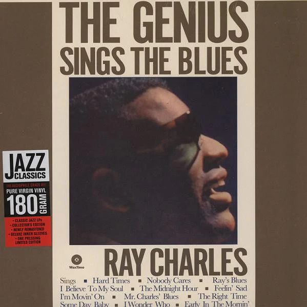 CHARLES, RAY - GENIUS SINGS THE BLUES : 180-GRAM VINYL - LP