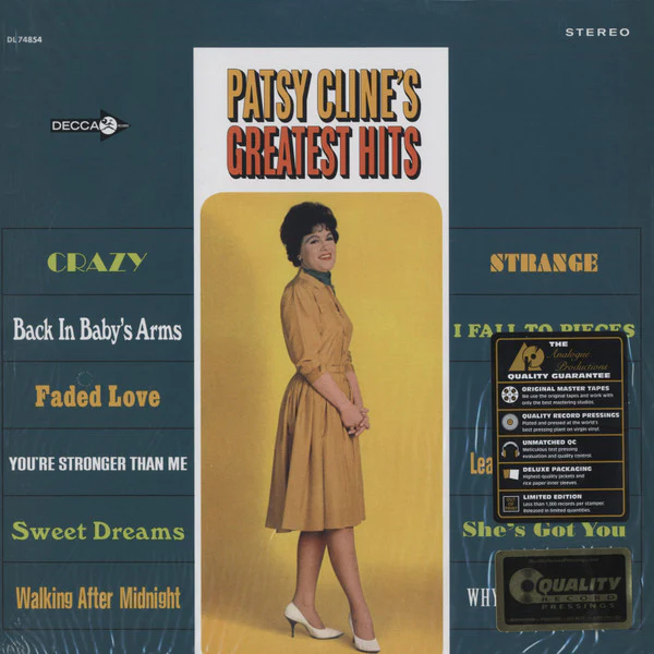 CLINE, PATSY - GREATEST HITS (AP PRESSING) - LP