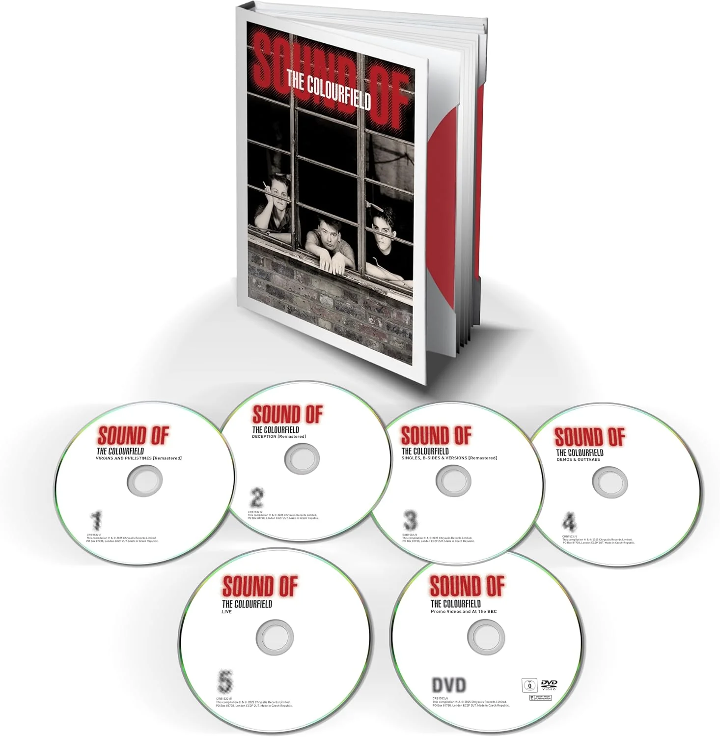 COLOURFIELD - SOUND OF THE COLOURFIELD: 5CD + DVD BOX - CD