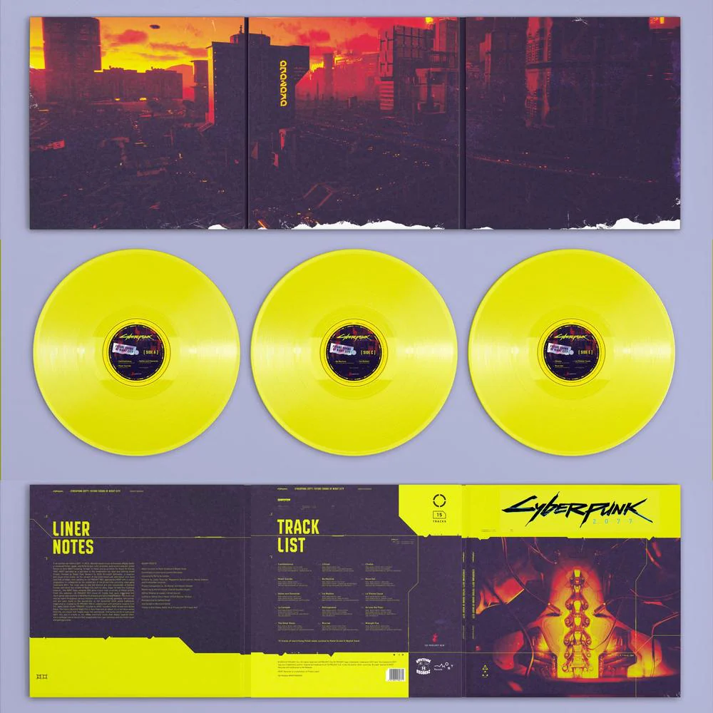 CYBERPUNK 2077 - FUTURE SOUND OF NIGHT CITY S/TRACK 3LP - LP