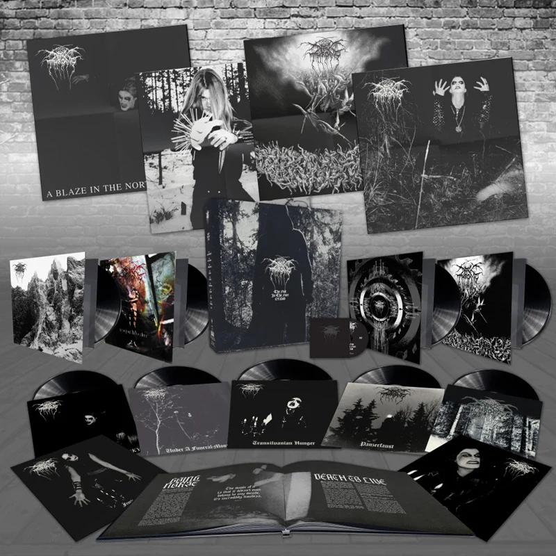 DARKTHRONE - FIST IN THE FACE OF GOD: 9LP + DVD BOX - LP