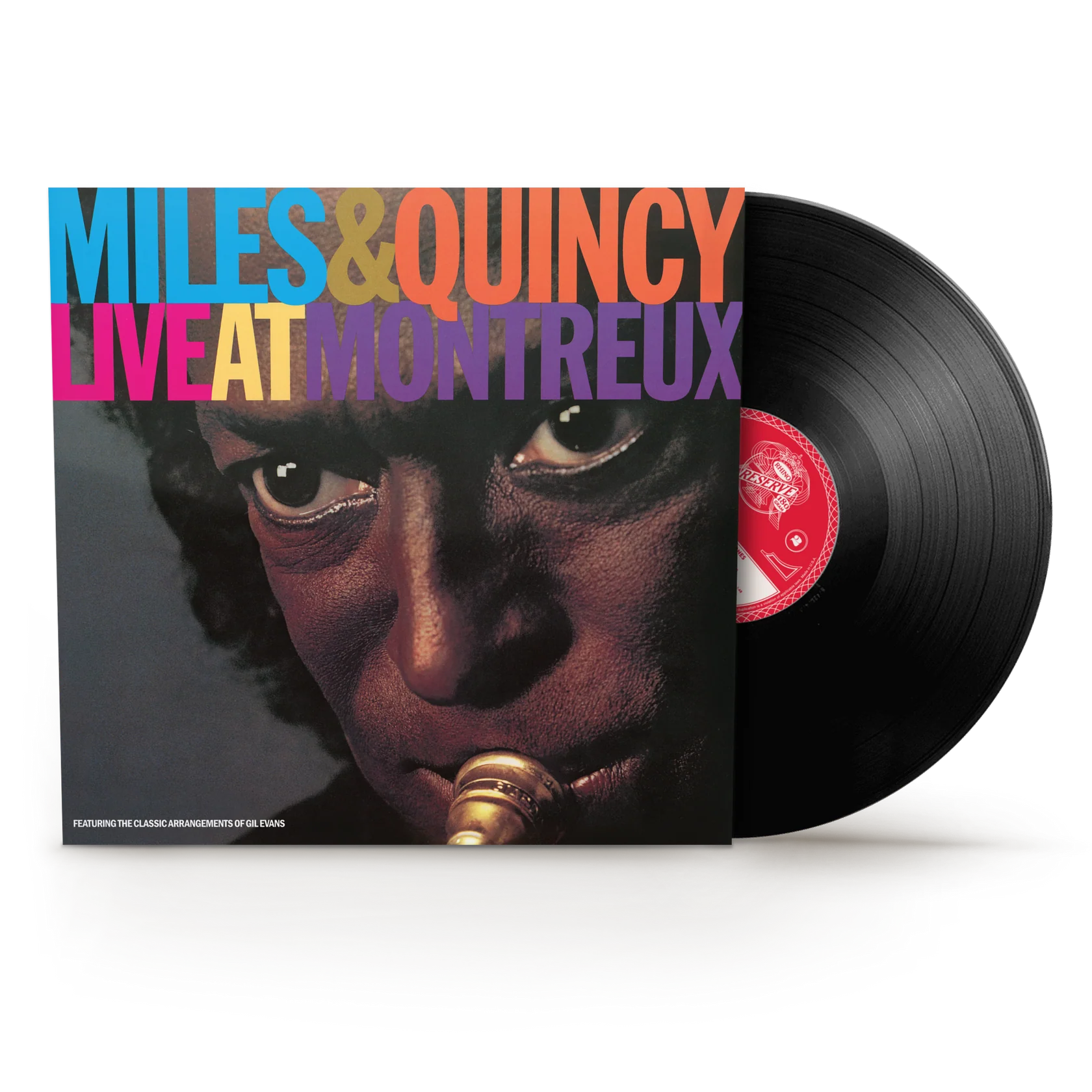 DAVIS, MILES & QUINCY JONES - LIVE AT MONTREUX : 180-GRAM (RHINO) - LP