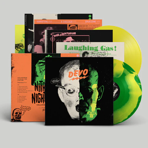 DEVO - NITROUS NIGHTMARE ... : GREEN & LEMON - LP