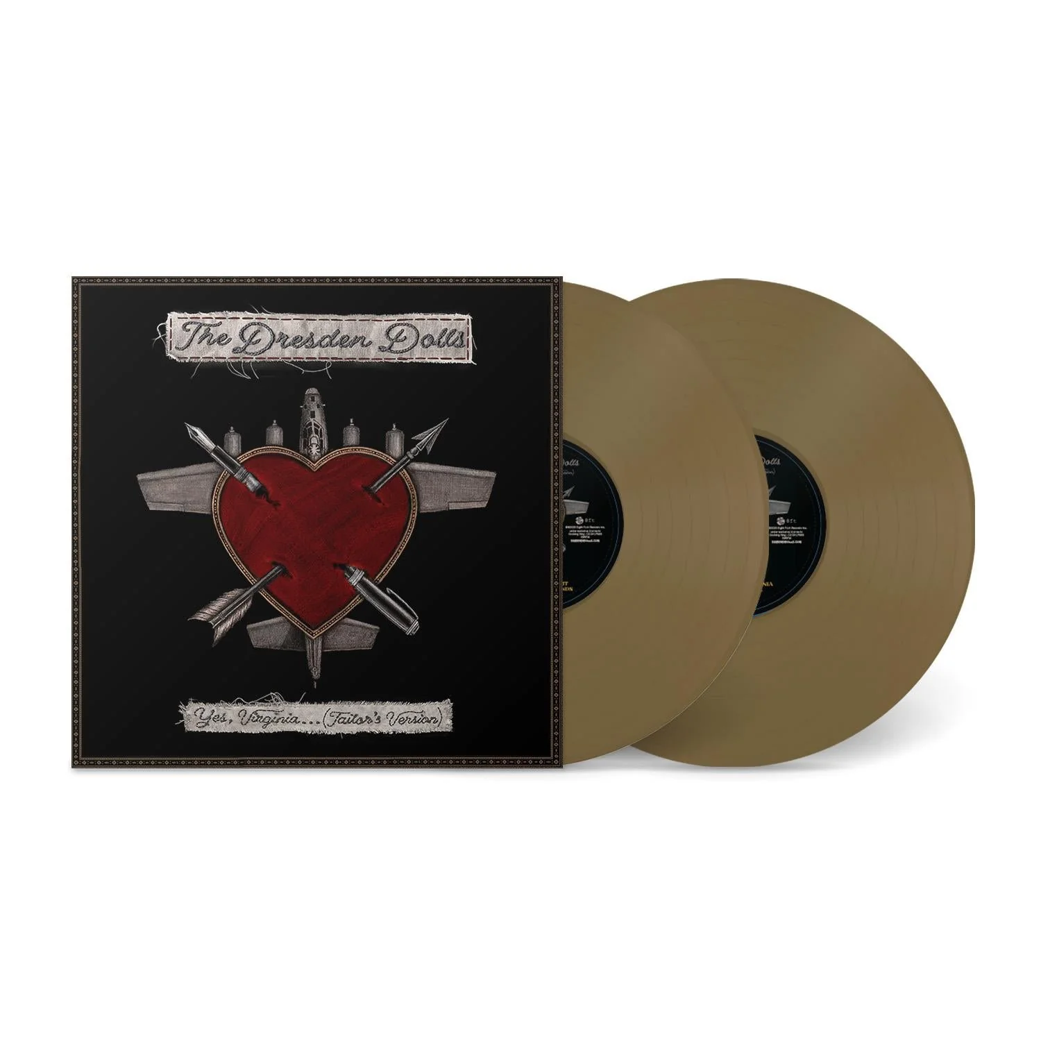 DRESDEN DOLLS - YES VIRGINIA: TAILOR'S VERSION (GOLD) - LP