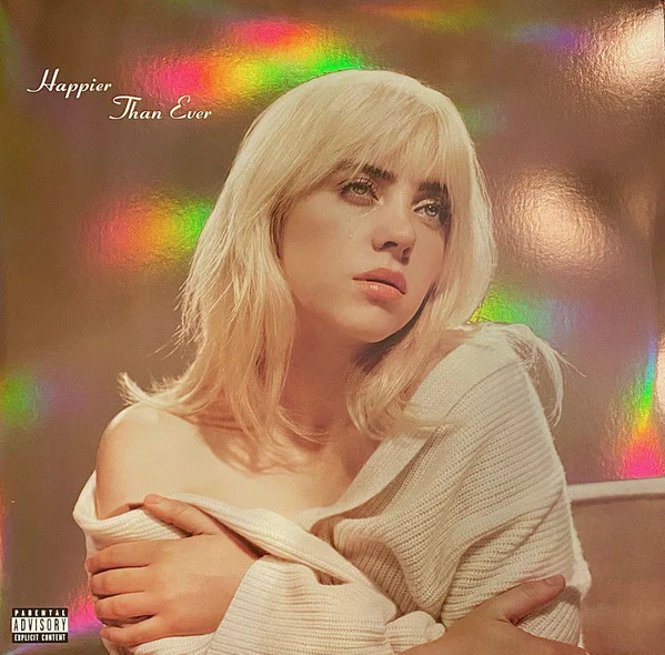 EILISH, BILLIE - HAPPIER THAN EVER : 2LP FOIL SLEEVE - LP