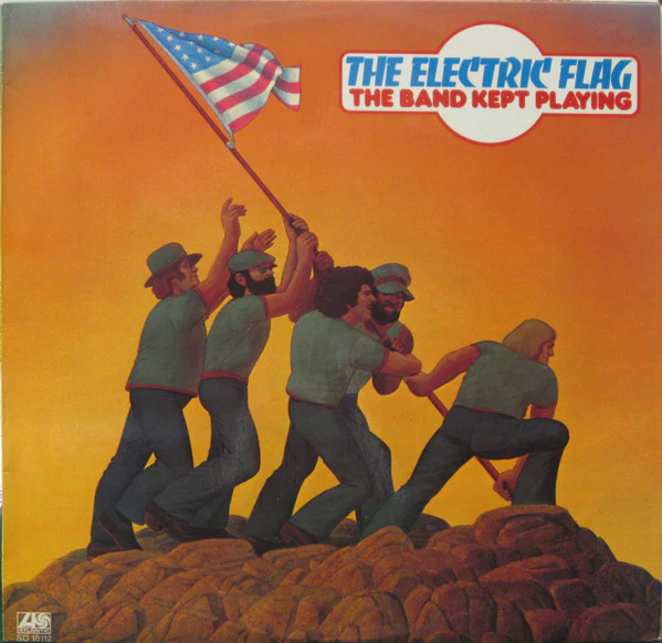 ELECTRIC FLAG - BAND KEPT PLAYING (AUST.PRESS) - LP