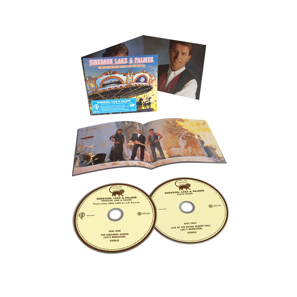EMERSON LAKE & PALMER - BLACK MOON : 2CD DELUXE EDITION - CD