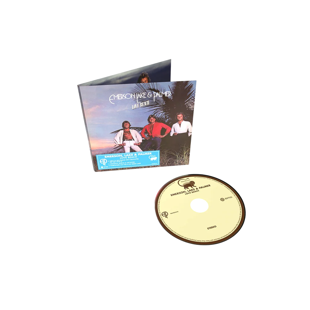 EMERSON LAKE & PALMER - LOVE BEACH : WITH 8 BONUS TRACKS - CD