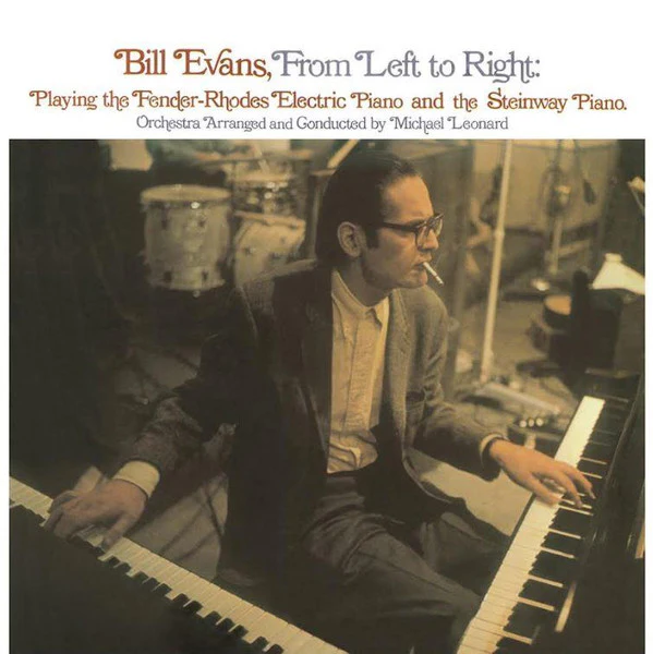 EVANS, BILL - FROM LEFT TO RIGHT : WHITE VINYL - LP