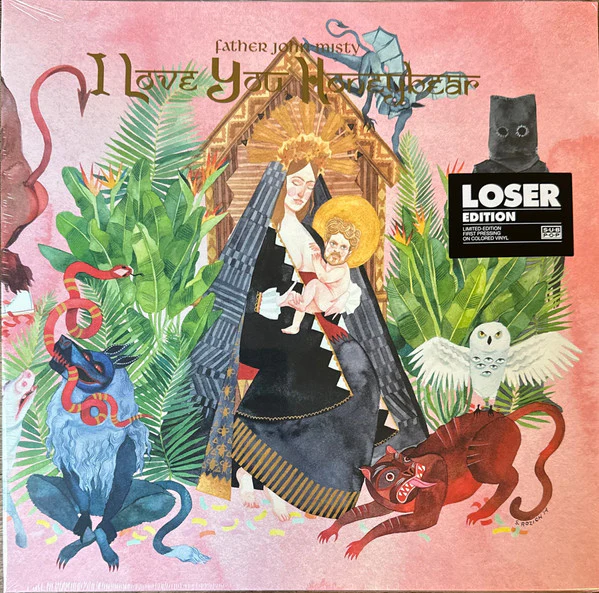 FATHER JOHN MISTY - I LOVE YOU HONEYBEAR : PEARLESCENT RED - LP