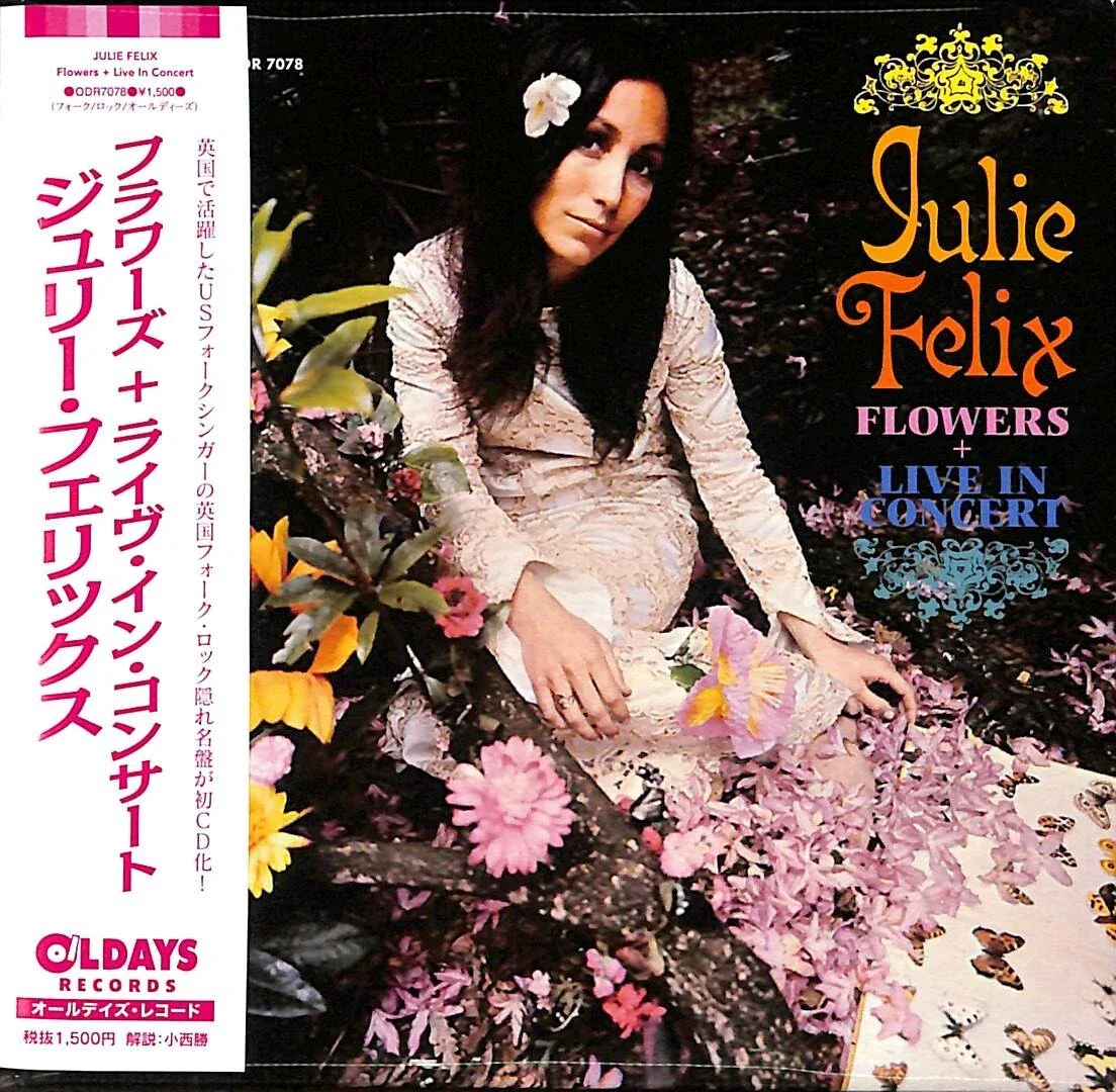 FELIX, JULIE - FLOWERS + LIVE IN CONCERT: JAPANESE CARD - CD