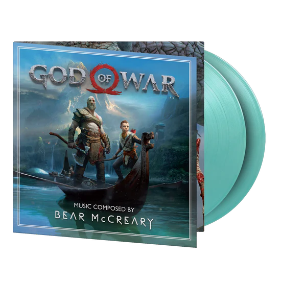 GOD OF WAR (2018) - SOUNDTRACK : TURQUOISE 2LP SET - LP