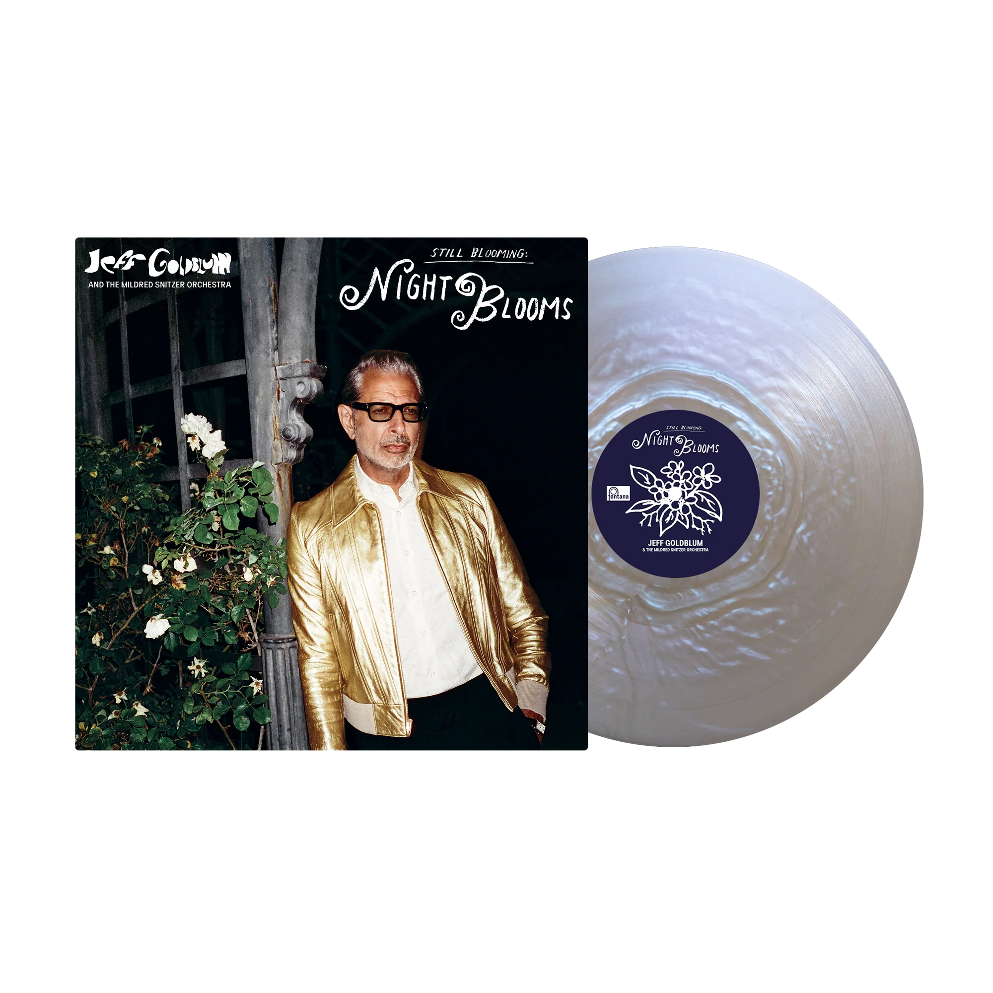 GOLDBLUM, JEFF - NIGHT BLOOMS: ALTERNATIVE COVER (PEARL) - LP