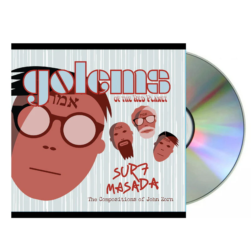 GOLEMS OF THE RED PLANET - SURF MASADA - TRIBUTE TO JOHN ZORN - CD