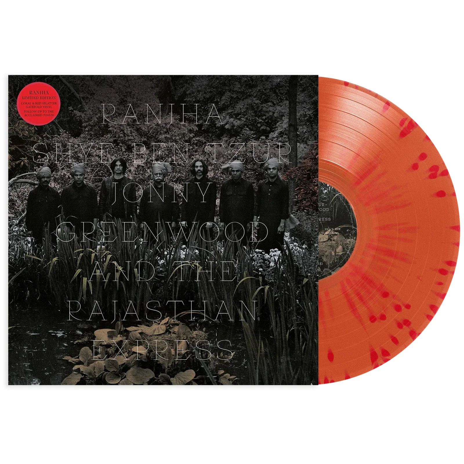 GREENWOOD, JONNY / SHYE BEN-TZUR - RANJHA : RED & ORANGE SPLATTER VINYL - LP