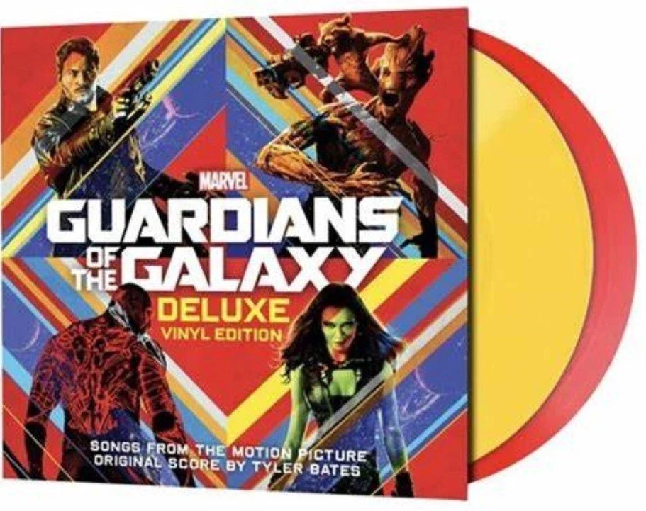 GUARDIANS OF THE GALAXY VOL 1 - SOUNDTRACK + AWESOME MIX 1 : 2LP RED/YEL - LP