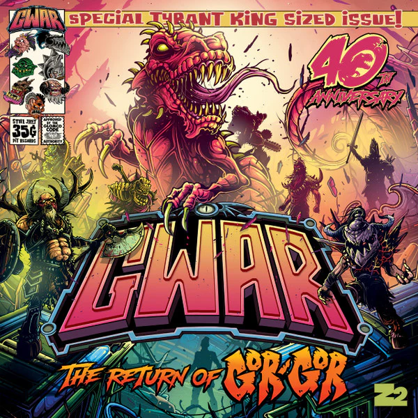 GWAR - RETURN OF GOR GOR : CD + COMIC - CD