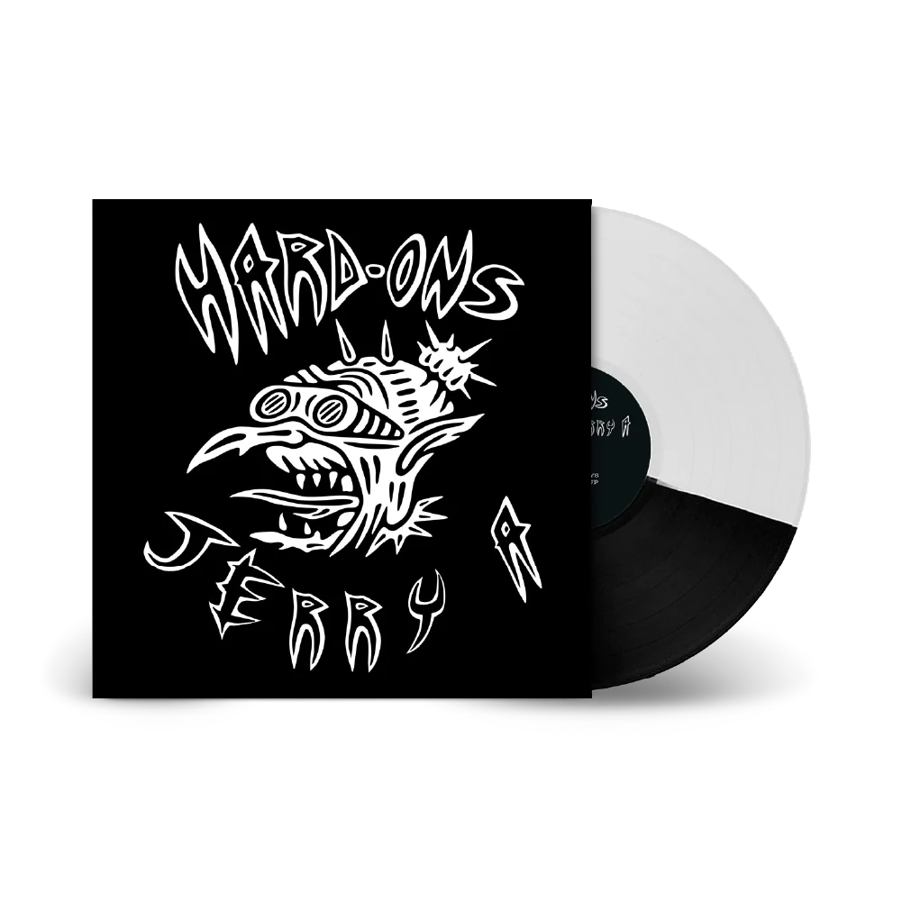 HARD-ONS / JERRY A - HARD-ONS / JERRY A: BLACK/WHITE VINYL - LP