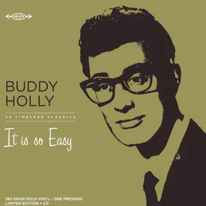 HOLLY, BUDDY - IT IS SO EASY: GOLD VINYL + CD - LP