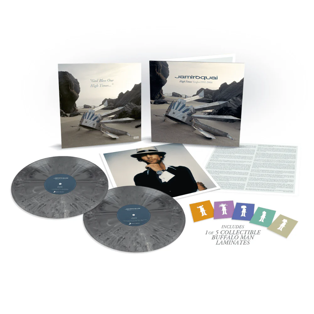 JAMIROQUAI - HIGH TIMES SINGLES 1992-2006: 2LP MARBLE - LP