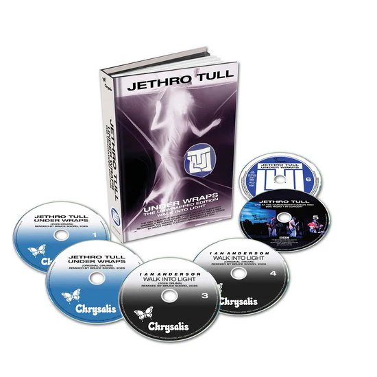 JETHRO TULL - UNDER WRAPS : 5CD + BLU-RAY SET - CD