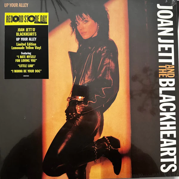 JETT, JOAN & THE BLACKHEARTS - UP YOUR ALLEY: YELLOW VINYL - LP