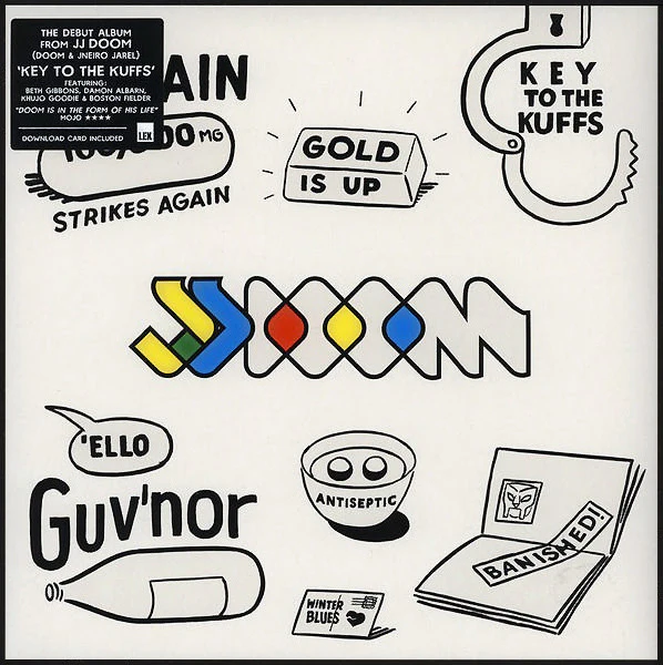 JJ DOOM - KEY TO THE KUFFS : 2LP SET - LP