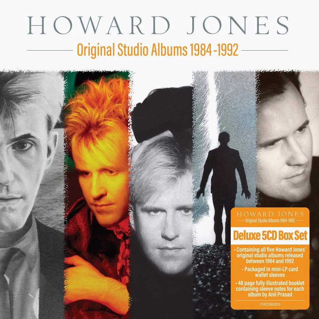 JONES, HOWARD - ORIGINAL STUDIO ALBUMS 1984-1992: 5CD - CD
