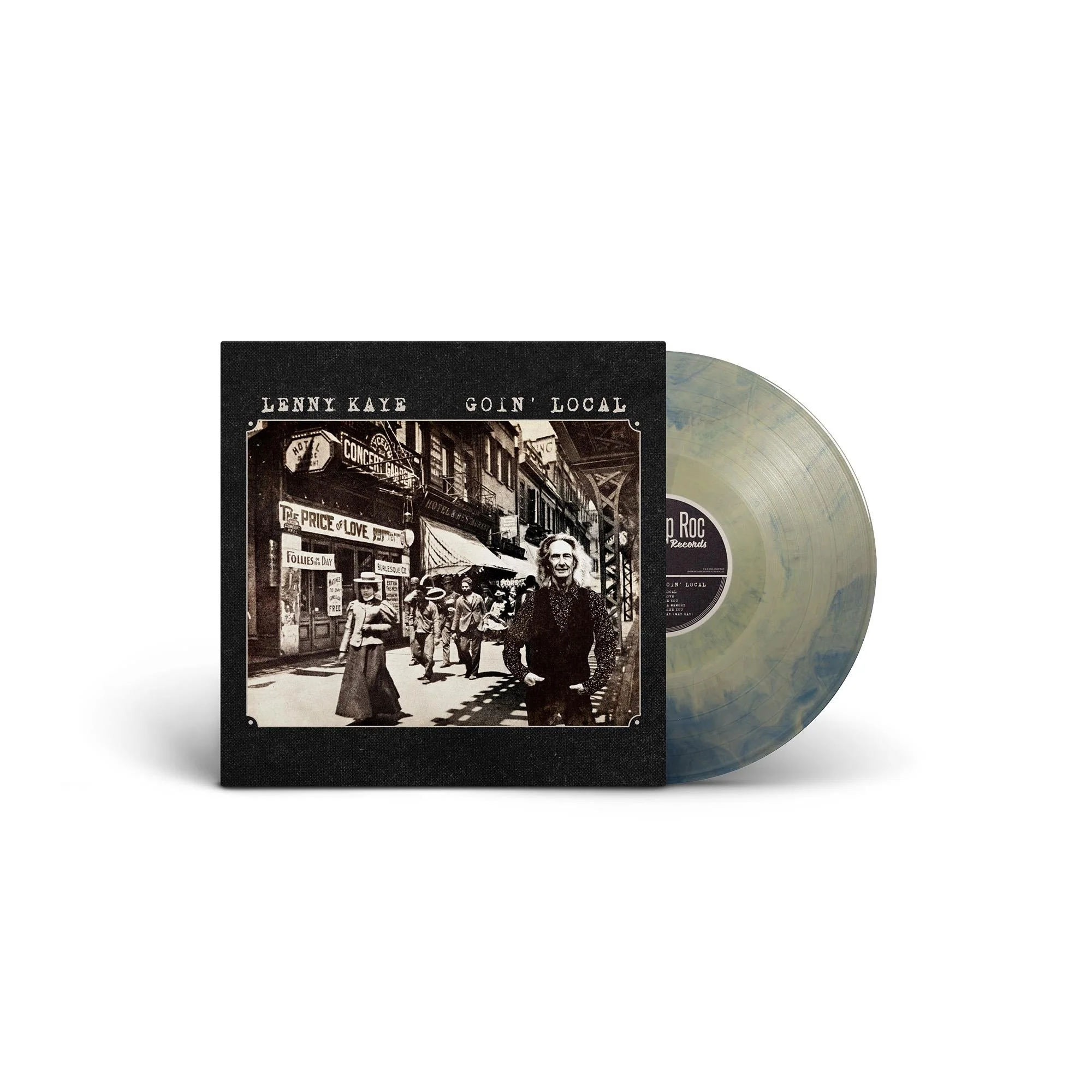 KAYE, LENNY - GOIN LOCAL: BLUE/BONE SPLASH VINYL - LP