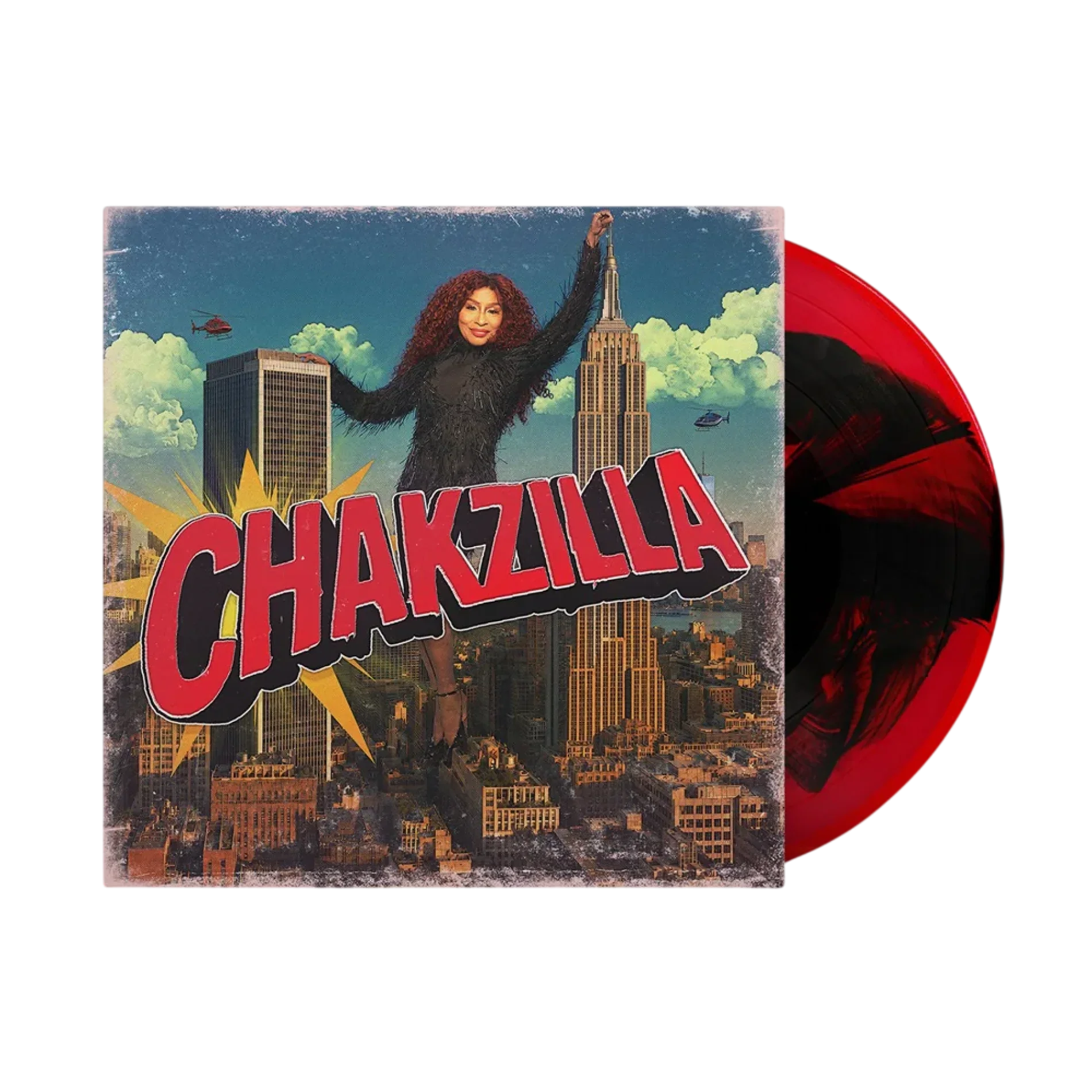 KHAN, CHAKA - CHAKZILLA: RED/BLACK VINYL - LP