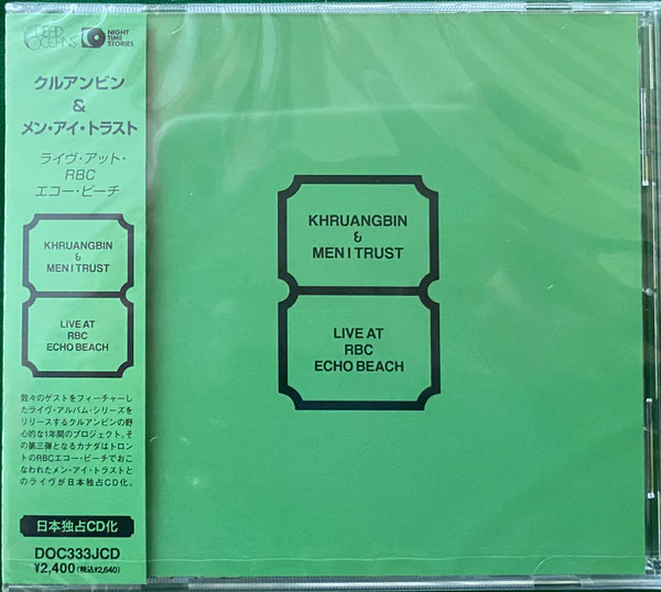 KHRUANGBIN / MEN I TRUST - LIVE AT RCB ECHO BEACH - CD