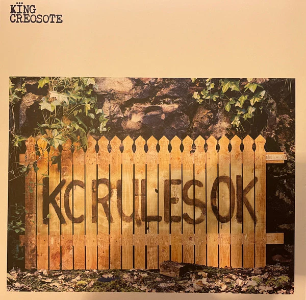 KING CREOSOTE - KC RULES OK : WHITE VINYL - LP