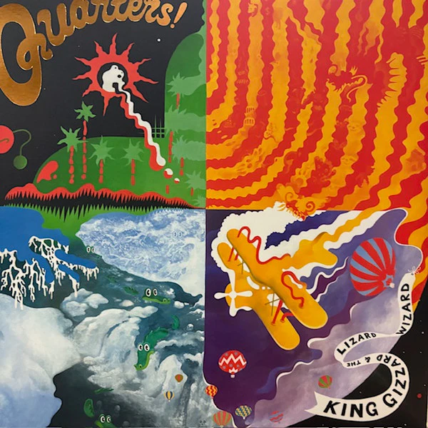 KING GIZZARD & THE LIZARD WIZARD - QUARTERS - LP
