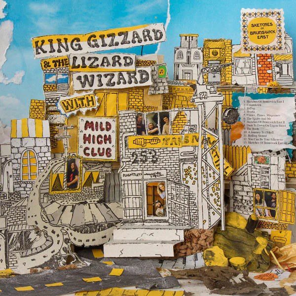 KING GIZZARD & THE LIZARD WIZARD - SKETCHES OF BRUNSWICK EAST - CD