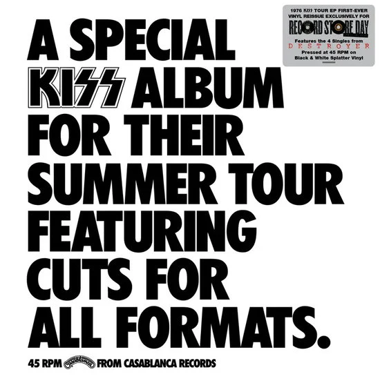KISS - SPECIAL KISS TOUR EP (SPLATTER VINYL) - LP