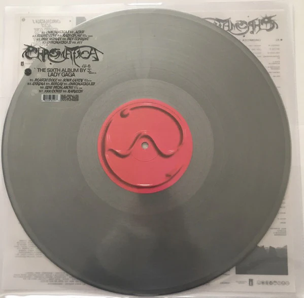 LADY GAGA - CHROMATICA : SILVER VINYL - LP